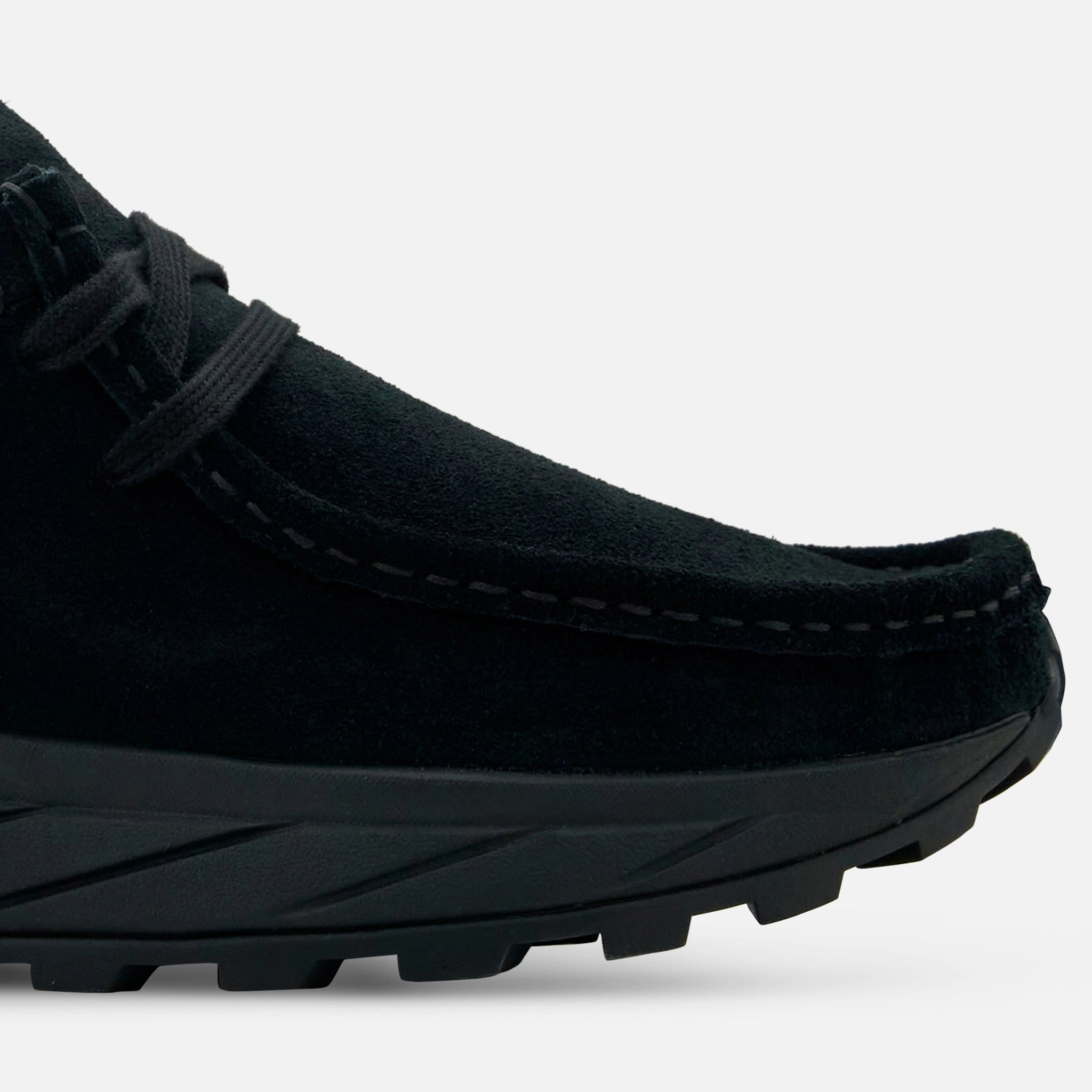Walla Eden Lo Black | Black Suede