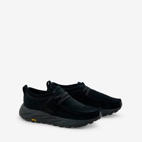 Walla Eden Lo Black | Black Suede