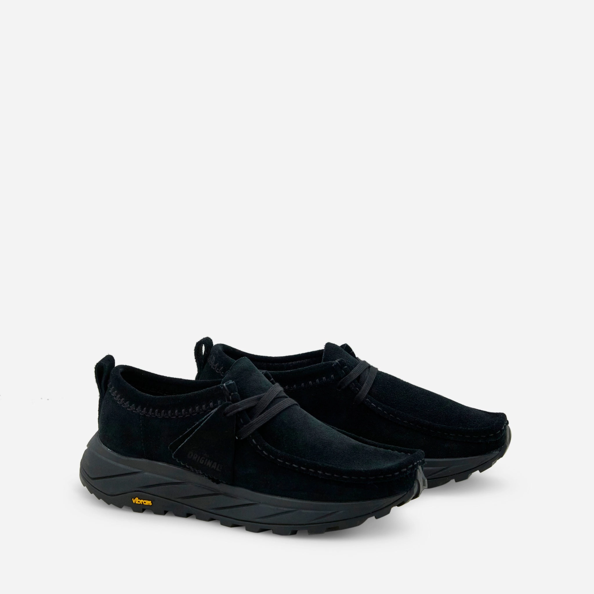 Walla Eden Lo Black | Black Suede