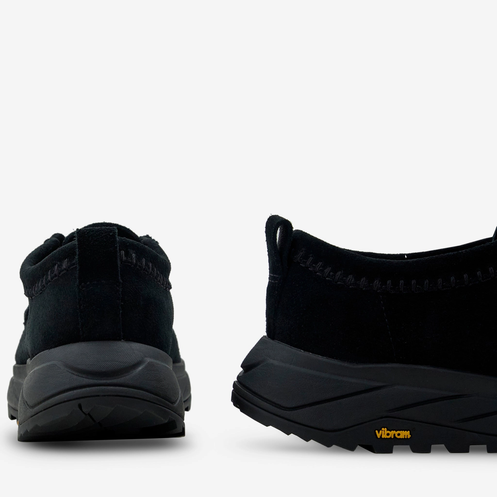 Walla Eden Lo Black | Black Suede