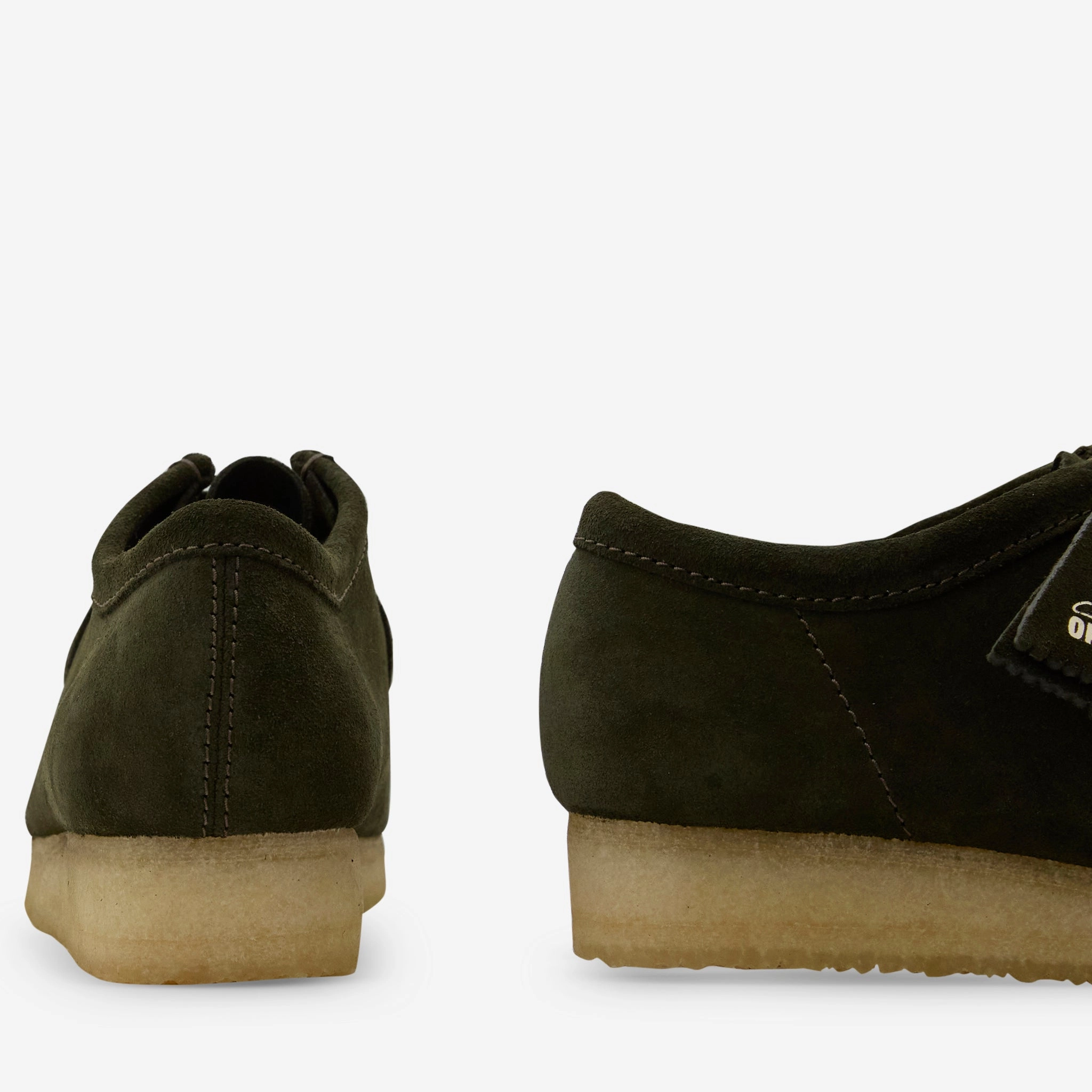 Wallabee Forest Green Suede