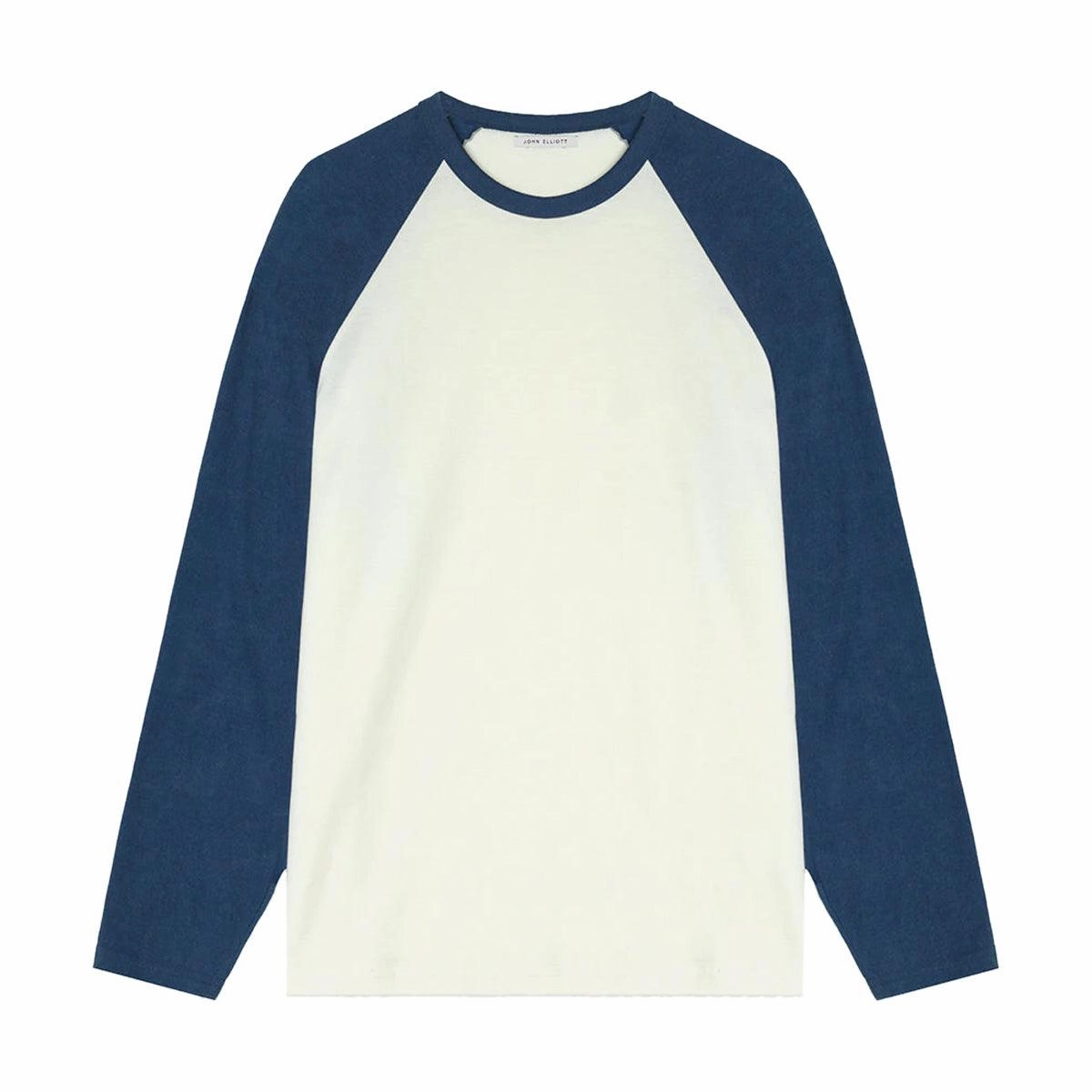 Washed Baseball Tee 'Navy Ivory'