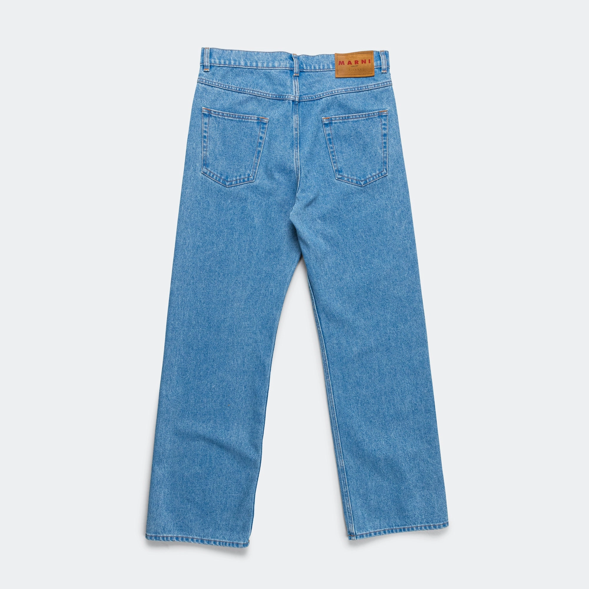 Wide Leg Jeans - Cobalt
