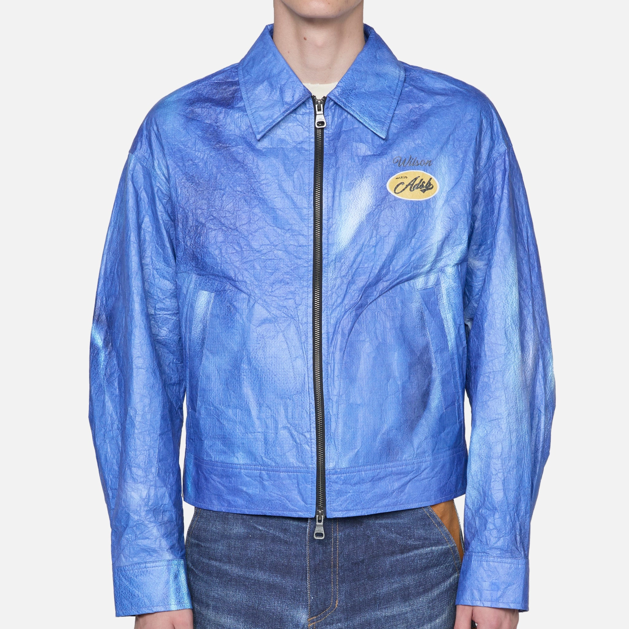 Wilson Printed Tyvek Jacket Blue