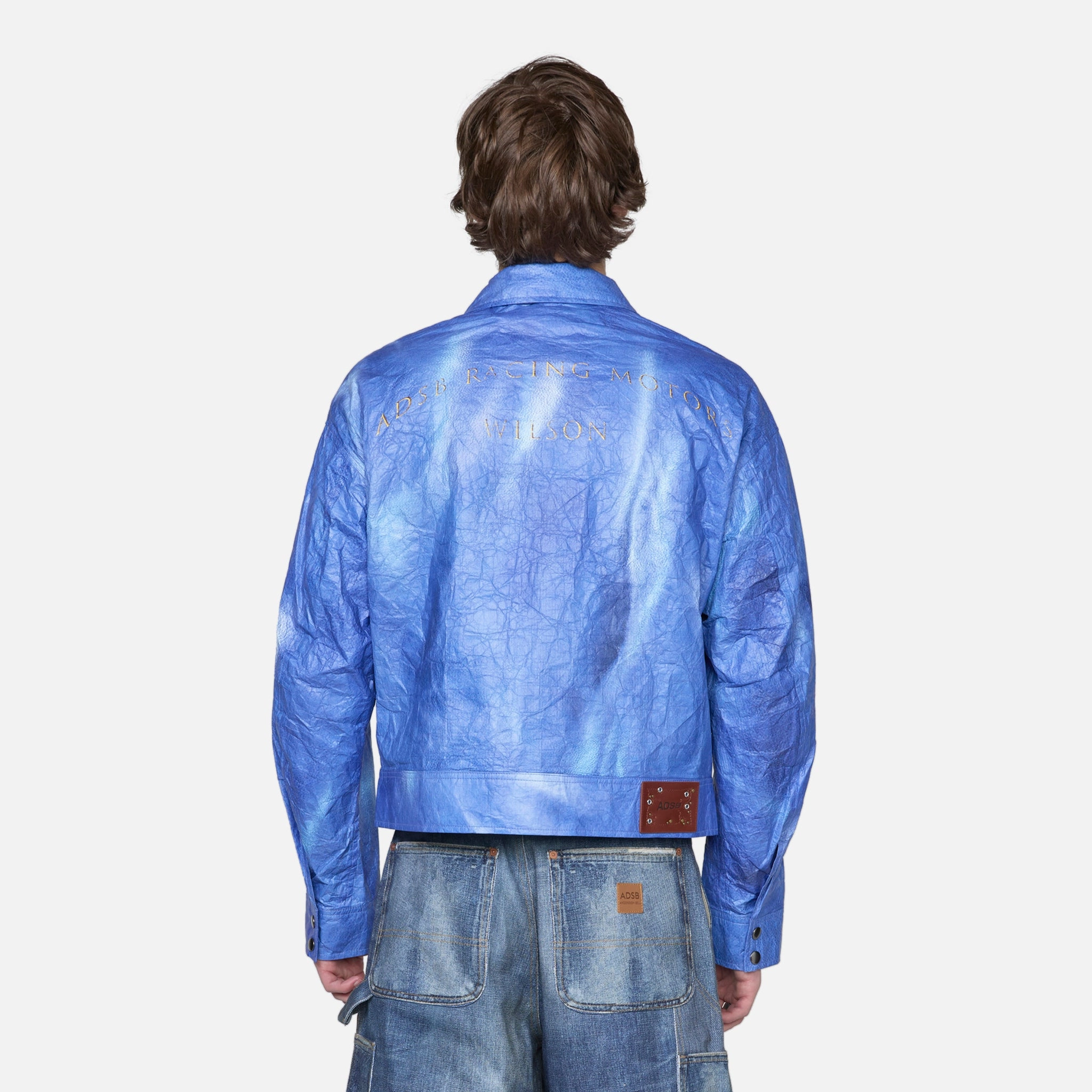 Wilson Printed Tyvek Jacket Blue