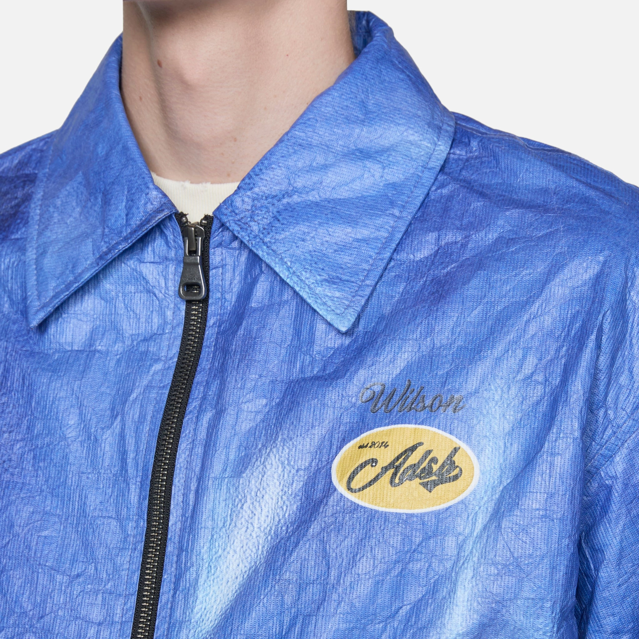 Wilson Printed Tyvek Jacket Blue