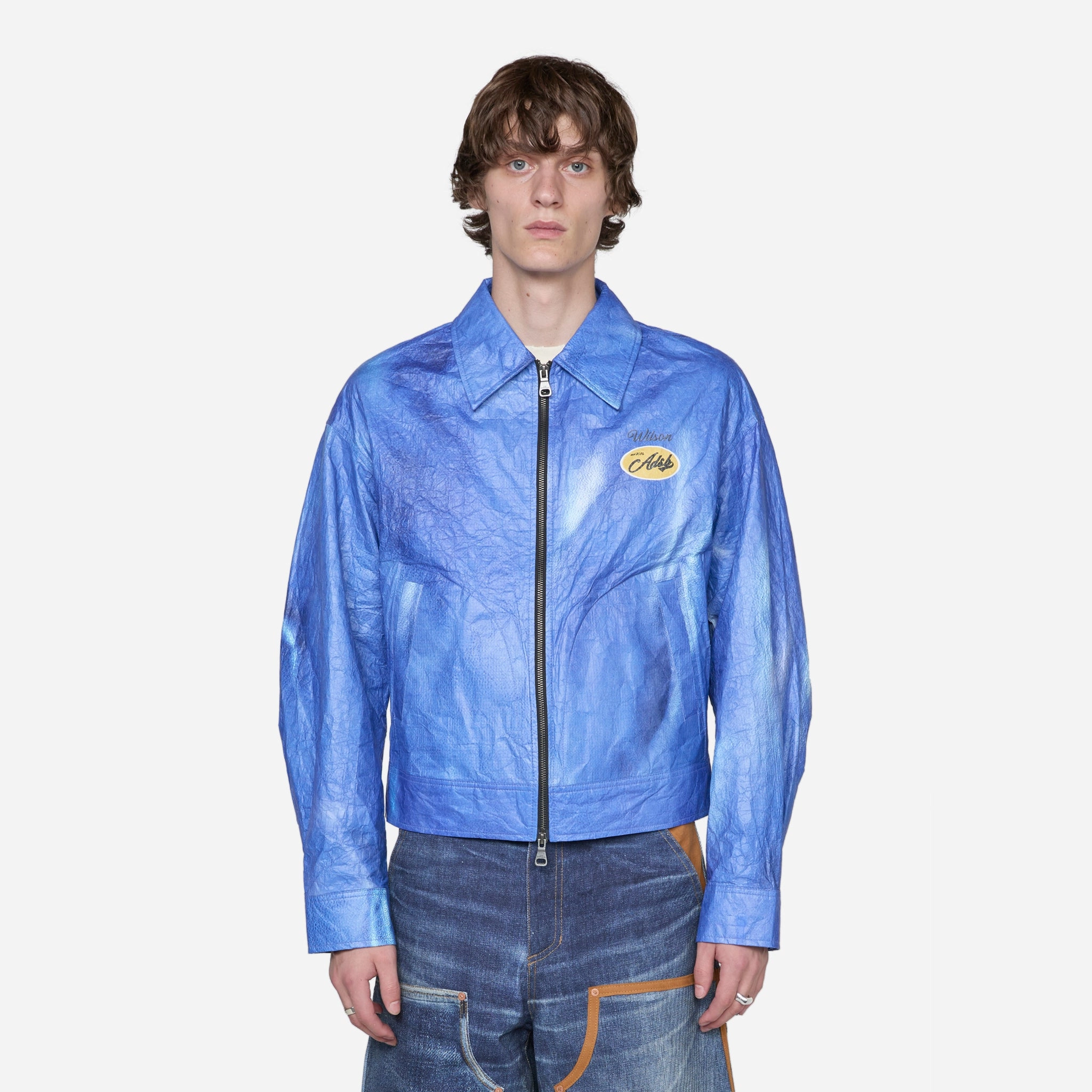 Wilson Printed Tyvek Jacket Blue