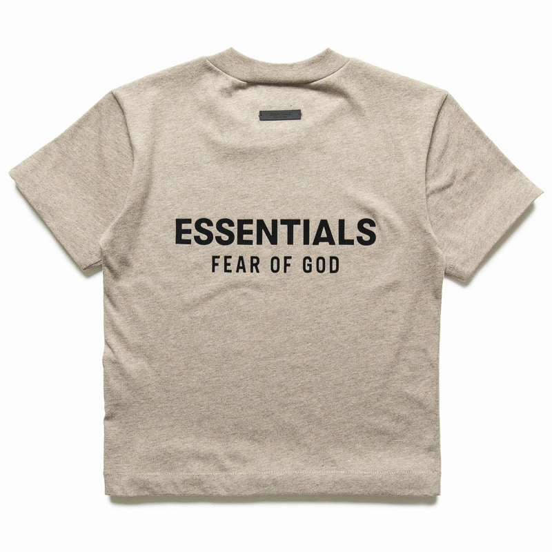 Women's Fear Of God Essentials Tri-Blend Crewneck Tee - Heather Gray