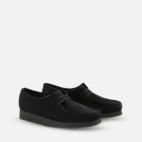 Women's Wallabee Black Suede