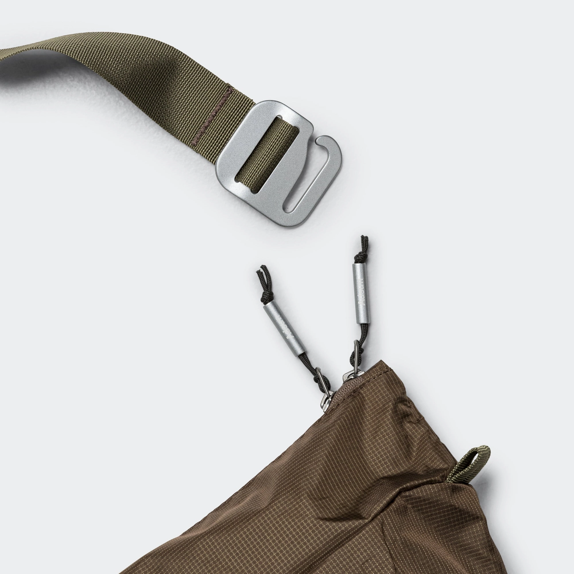 Zip Tote - Brown